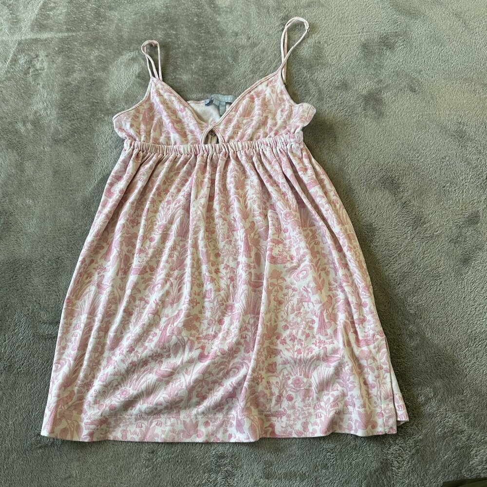 Hill House Pink Floral Pajama Dress